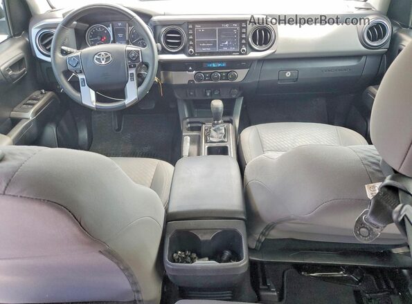 3TMAZ5CN2MM157031 2021 TOYOTA TACOMA Silver Առջևի վահանակի տեսք