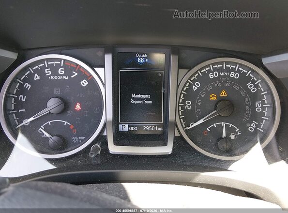 3TMAZ5CN2PM199428 2023 TOYOTA TACOMA Black Հետևի նստատեղերի տեսք