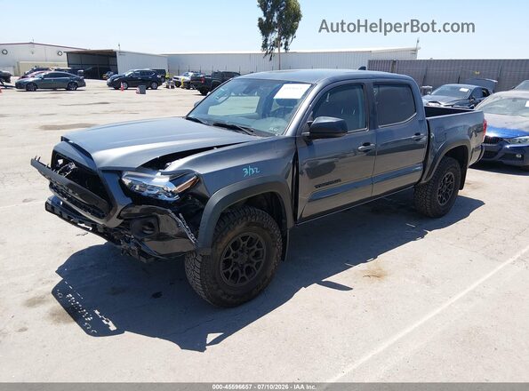 3TMAZ5CN2PM199428 2023 TOYOTA TACOMA Black Առջևի ձախ երեք քառորդ տեսարան