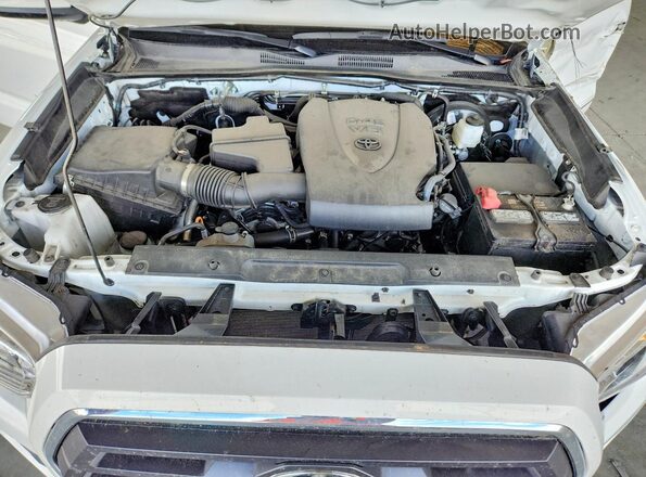 3TMAZ5CN2PM219595 2023 TOYOTA TACOMA White უკანა სალონის ხედი
