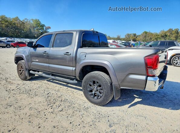 3TMAZ5CN3JM055748 2018 TOYOTA TACOMA Gray Trasero izquierdo