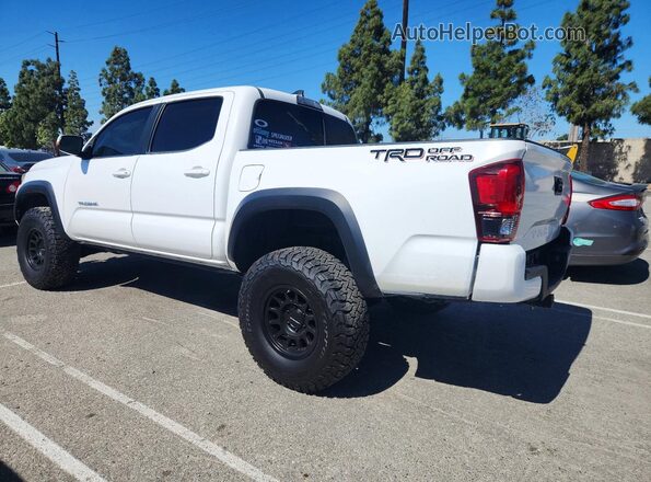 3TMAZ5CN4JM054351 2018 TOYOTA TACOMA White უკანა მარცხენა