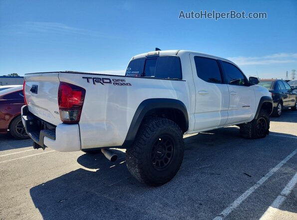 3TMAZ5CN4JM054351 2018 TOYOTA TACOMA White უკანა მარჯვენა