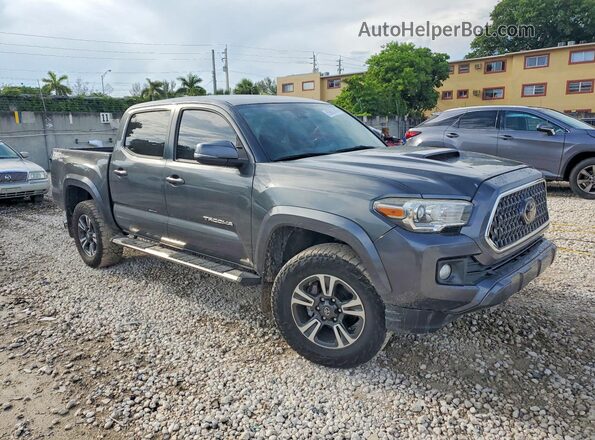 3TMAZ5CN4KM099386 2019 TOYOTA TACOMA Gray წინა მარჯვენა