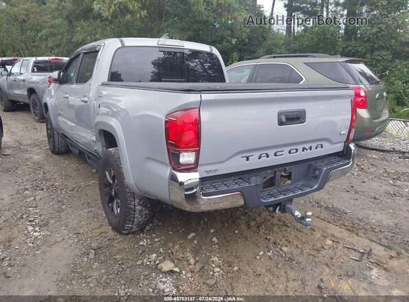 3TMAZ5CN5KM093371 2019 TOYOTA TACOMA Silver Задня ліва чверть