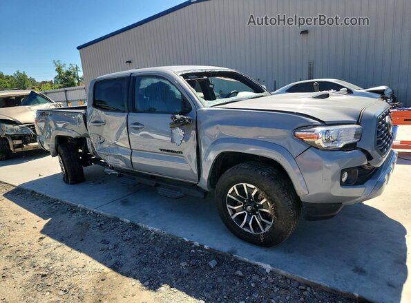 3TMAZ5CN5MM147044 2021 TOYOTA TACOMA Gray Передня права чверть
