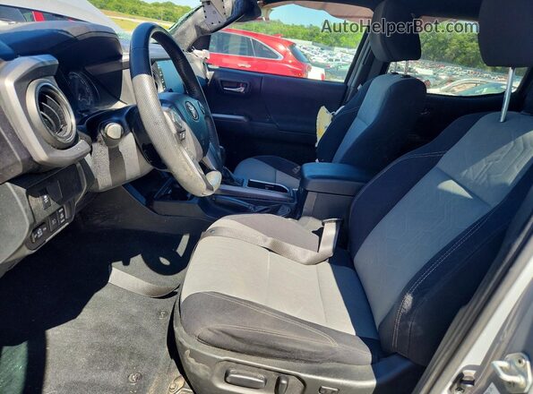 3TMAZ5CN5MM147044 2021 TOYOTA TACOMA Gray Вид салону спереду