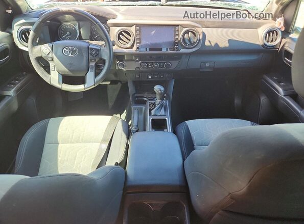 3TMAZ5CN5MM147044 2021 TOYOTA TACOMA Gray Вид панелі приладів