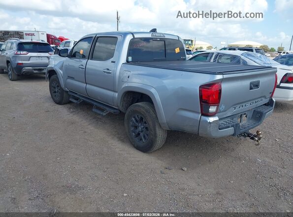 3TMAZ5CN5NM169014 2022 TOYOTA TACOMA Silver უკანა მარცხენა