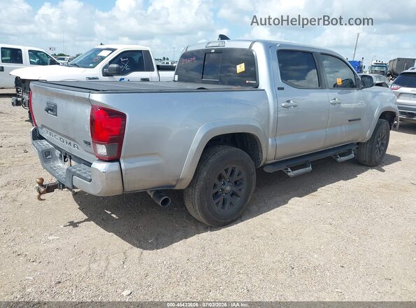 3TMAZ5CN5NM169014 2022 TOYOTA TACOMA Silver უკანა მარჯვენა