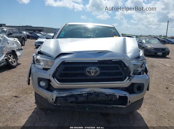 3TMAZ5CN5NM169014 2022 TOYOTA TACOMA Silver წინა ხედი