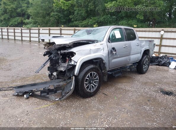 3TMAZ5CN6MM154312 2021 TOYOTA TACOMA Gray Առջևի ձախ երեք քառորդ տեսարան