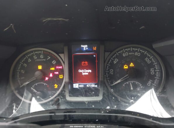 3TMAZ5CN6MM154312 2021 TOYOTA TACOMA Gray Հետևի նստատեղերի տեսք