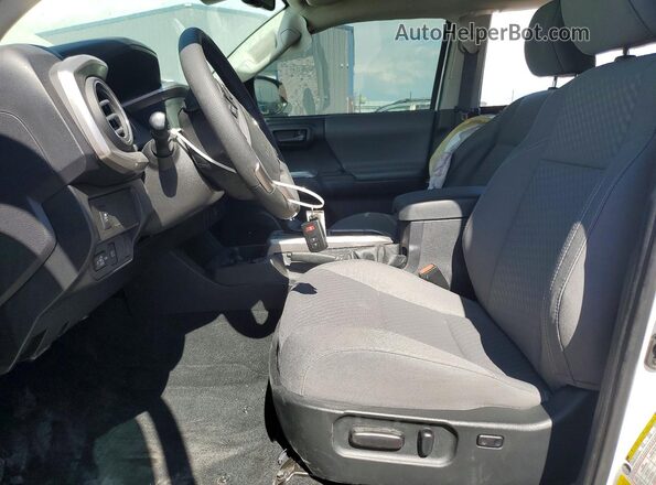 3TMAZ5CN6PM203836 2023 TOYOTA TACOMA White წინა სალონის ხედი
