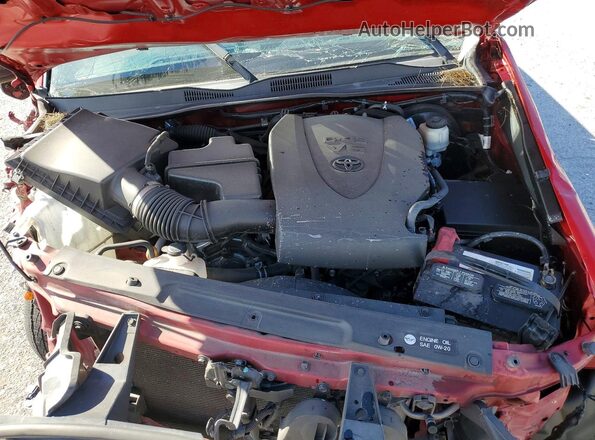 3TMAZ5CN7KM085434 2019 TOYOTA TACOMA Red Vista interior trasera