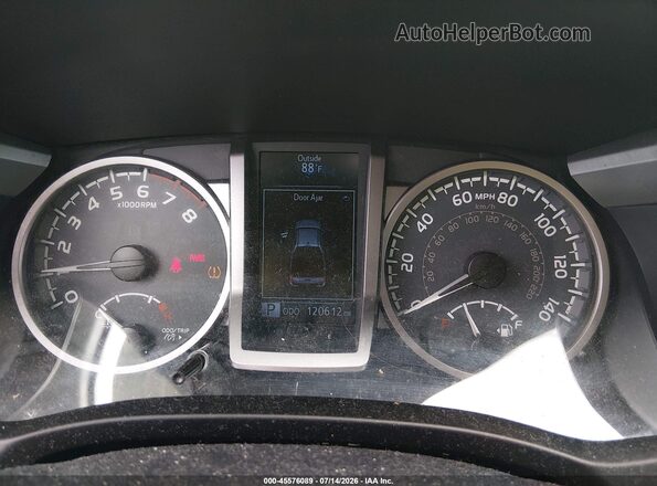 3TMAZ5CN8HM028006 2017 TOYOTA TACOMA White Widok tylnych siedzeń