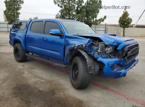 3TMAZ5CN8HM038485 2017 TOYOTA TACOMA Синий Передняя правая четверть