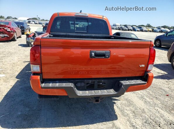 3TMAZ5CN8HM052676 2017 TOYOTA TACOMA Оранжевый Вид сзади
