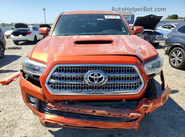 3TMAZ5CN8HM052676 2017 TOYOTA TACOMA Оранжевый Вид спереди