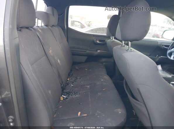 3TMAZ5CN8JM055065 2018 TOYOTA TACOMA Gray Vista de la etiqueta del VIN
