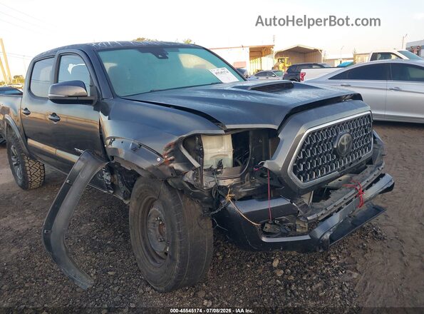 3TMAZ5CN8JM055065 2018 TOYOTA TACOMA Gray Vista frontal