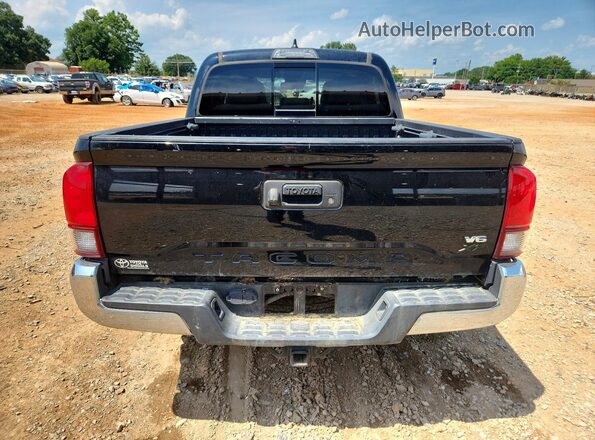 3TMAZ5CN8JM063358 2018 TOYOTA TACOMA Black Вид ззаду