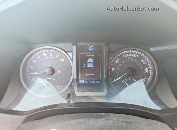 3TMAZ5CN9KM088044 2019 TOYOTA TACOMA Tan ხელსაწყოთა პანელის ხედი