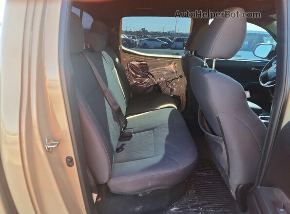 3TMAZ5CN9KM088044 2019 TOYOTA TACOMA Tan უკანა სავარძლების ხედი