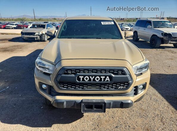 3TMAZ5CN9KM088044 2019 TOYOTA TACOMA Tan წინა ხედი