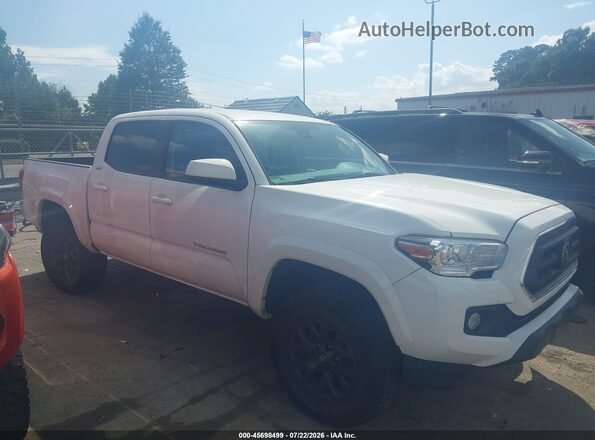 3TMAZ5CN9MM148116 2021 TOYOTA TACOMA White Vista interior trasera