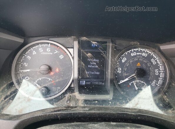 3TMAZ5CNXKM107698 2019 TOYOTA TACOMA Black Vista del cuadro de instrumentos