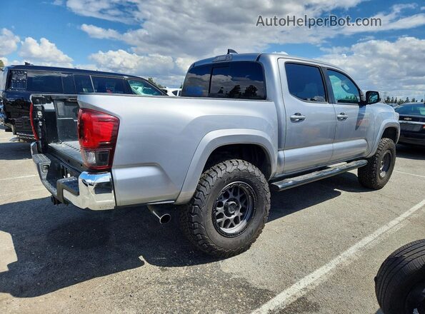 3TMAZ5CNXLM117732 2020 TOYOTA TACOMA Silver უკანა მარჯვენა