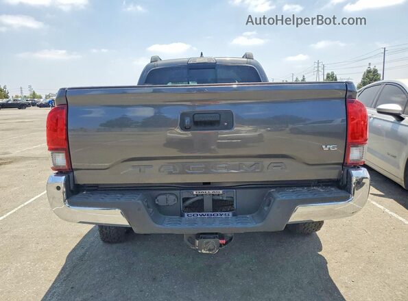 3TMBZ5DN0JM012343 2018 TOYOTA TACOMA Угольный Вид сзади