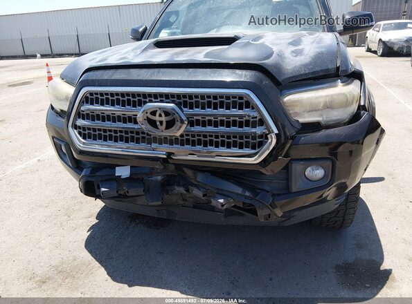 3TMBZ5DN1HM005945 2017 TOYOTA TACOMA Черный Вид спереди