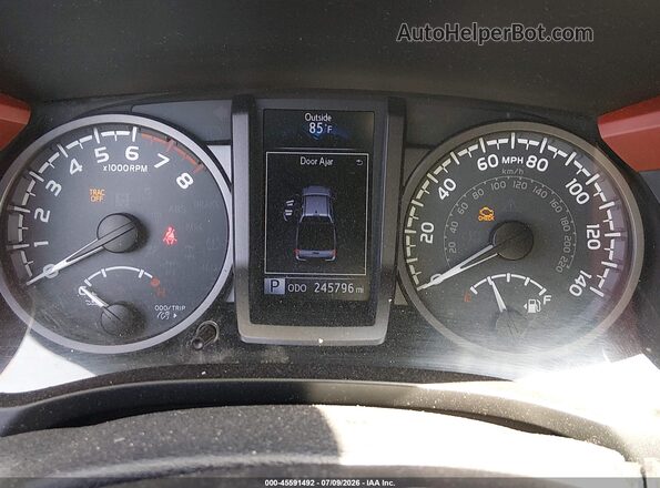 3TMBZ5DN1HM005945 2017 TOYOTA TACOMA Черный Вид задних сидений