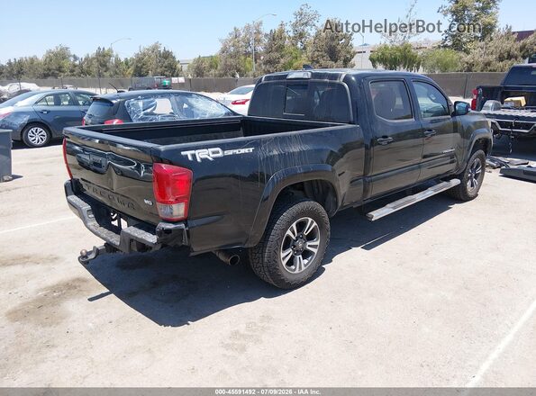 3TMBZ5DN1HM005945 2017 TOYOTA TACOMA Черный Задняя правая четверть