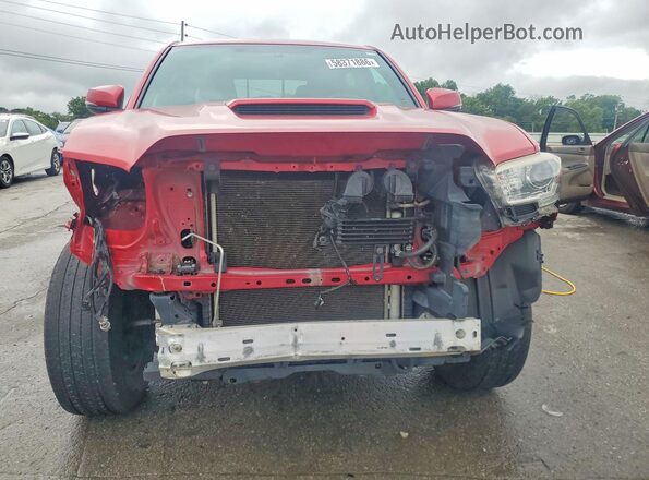 3TMBZ5DN2HM006926 2017 TOYOTA TACOMA Maroon Вид спереду