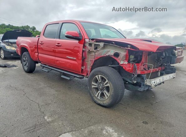 3TMBZ5DN2HM006926 2017 TOYOTA TACOMA Maroon Передня права чверть