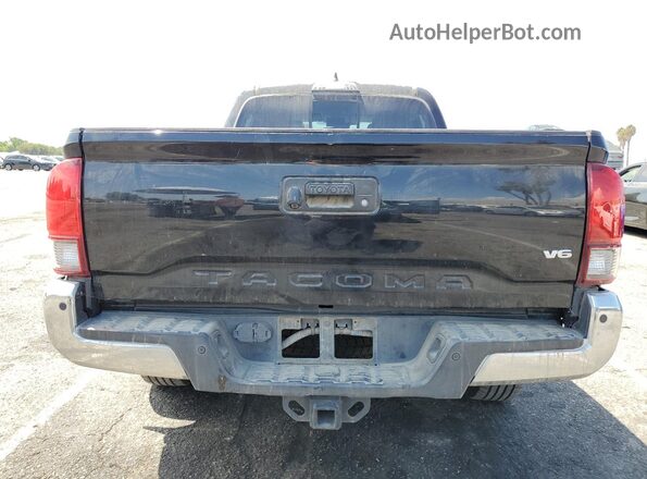 3TMBZ5DN2JM015664 2018 TOYOTA TACOMA Black Вид ззаду
