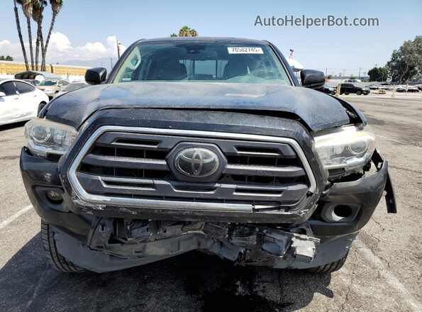 3TMBZ5DN2JM015664 2018 TOYOTA TACOMA Black Вид спереду