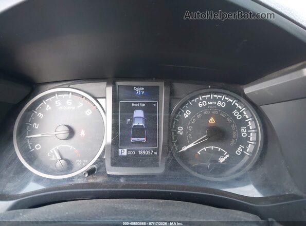 3TMBZ5DN2KM021224 2019 TOYOTA TACOMA Gray Vista de los asientos traseros