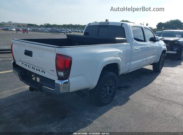 3TMBZ5DN2LM025503 2020 TOYOTA TACOMA White Задня права чверть