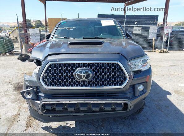 3TMBZ5DN3JM016760 2018 TOYOTA TACOMA Gray 
