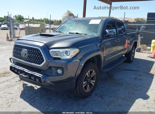 3TMBZ5DN3JM016760 2018 TOYOTA TACOMA Gray Przód lewy