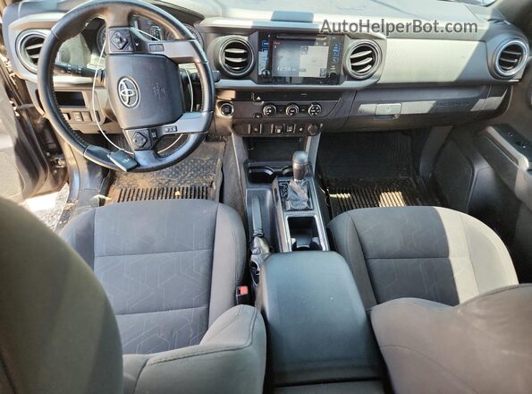 3TMBZ5DN3KM019434 2019 TOYOTA TACOMA Gray Widok deski rozdzielczej