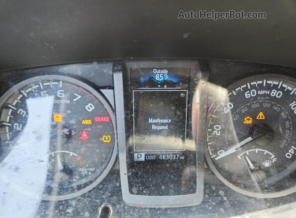 3TMBZ5DN3KM019434 2019 TOYOTA TACOMA Gray Widok zestawu wskaźników