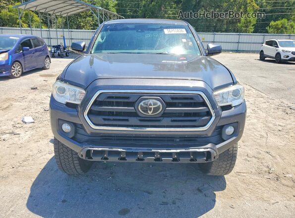3TMBZ5DN3KM021507 2019 TOYOTA TACOMA Gray Вид спереду