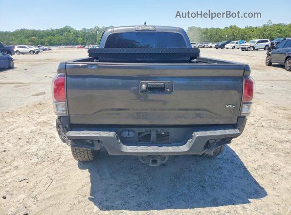 3TMBZ5DN3KM021507 2019 TOYOTA TACOMA Gray Вид ззаду