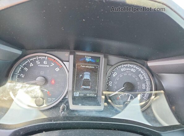 3TMBZ5DN3PM040257 2023 TOYOTA TACOMA White Widok zestawu wskaźników