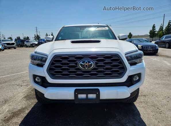 3TMBZ5DN3PM040257 2023 TOYOTA TACOMA White Widok z przodu